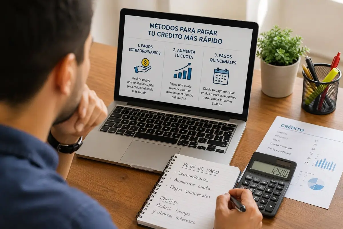 Estrategias financieras para reducir el tiempo de una deuda., Inteligencia Artificial. 