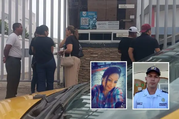 Óscar Martín Albán Cuesta y su pareja, Erika Stefania Castro Coello, fueron asesinados en un restaurante de Montecristi.