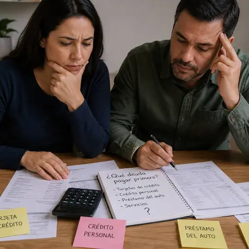 Qué deudas pagar primero cuando el presupuesto familiar es limitado