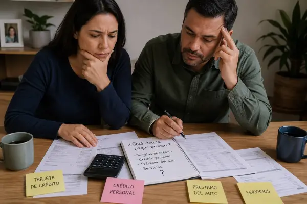 Las prioridades financieras que ayudan a reducir el impacto de las deudas. ,Inteligencia Artificial. 