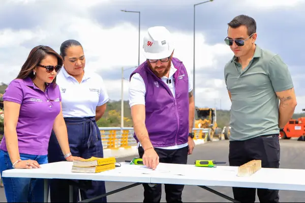 Inspección puente Quimís Daniel Noboa Jipijapa Manabí 