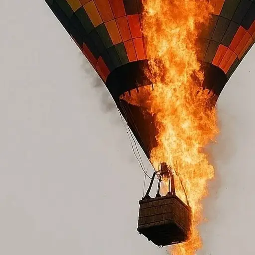 Esto se sabe del incendio de un globo aerostático que se incendió en el aire y dejó ocho muertos en Brasil
