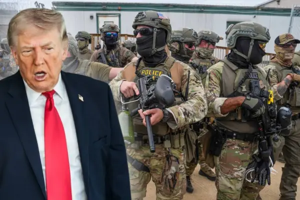 Donald Trump salió en defensa de los agentes del ICE.