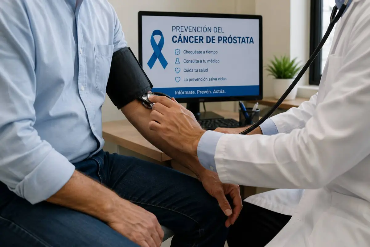La detección temprana aumenta las posibilidades de éxito en el tratamiento del cáncer de próstata., Cortesía.