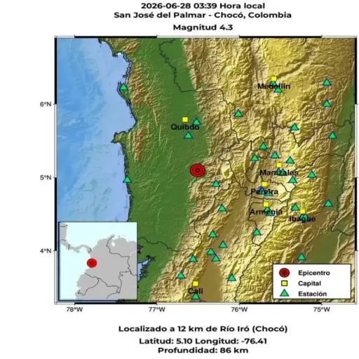 ¿Peligro de tsunami en Ecuador? Cinco sismos sacudieron a Colombia 