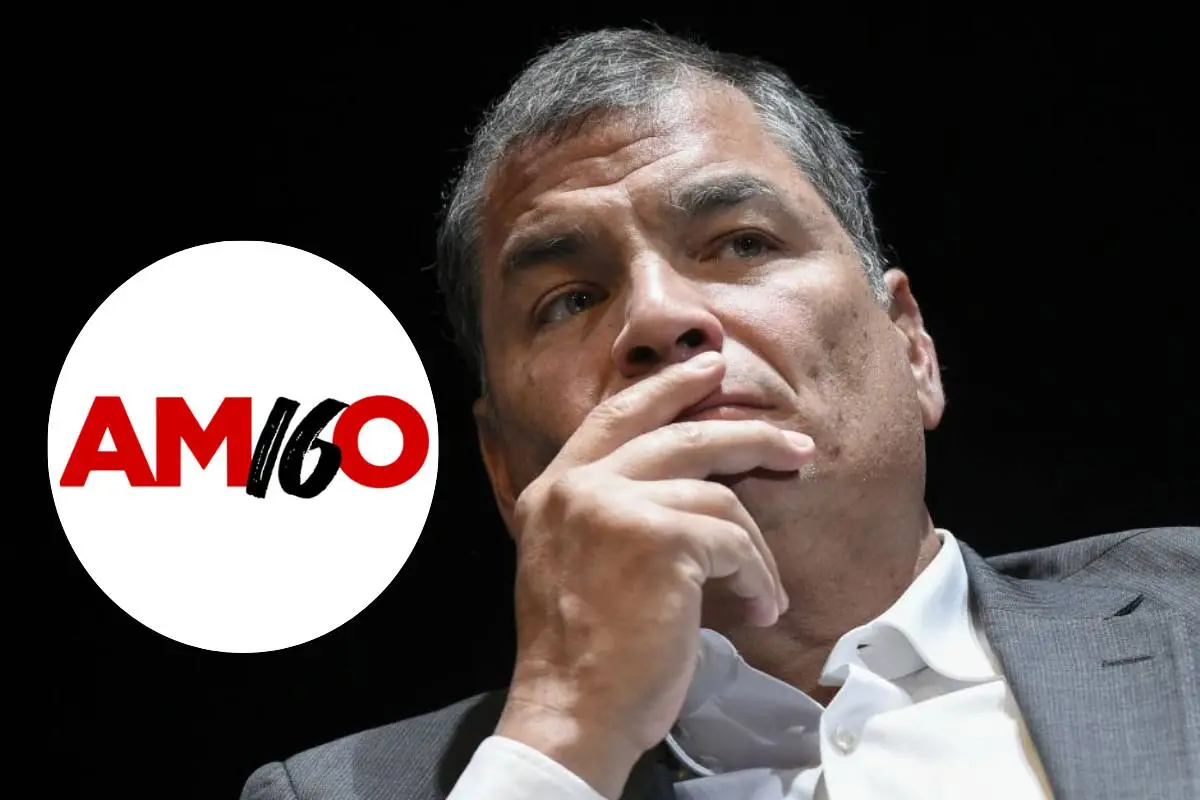 Rafael Correa oficializó la alianza electoral entre la Revolución Ciudadana y el movimiento Amigo para asegurar la participación de la militancia correísta.