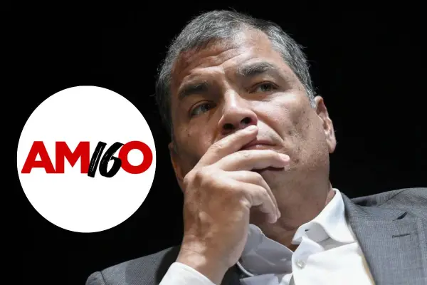 Rafael Correa oficializó la alianza electoral entre la Revolución Ciudadana y el movimiento Amigo para asegurar la participación de la militancia correísta.