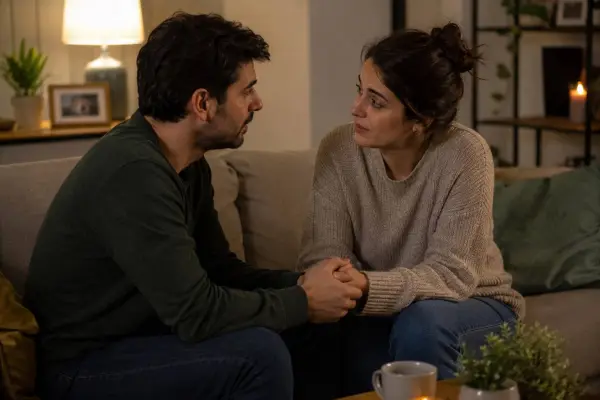 Gestos cotidianos y acuerdos simples ayudan a recuperar la complicidad en pareja. ,Inteligencia Artificial. 