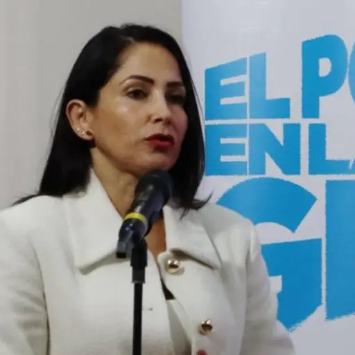 Luisa González pide la salida del director de Revolución Ciudadana en Manabí