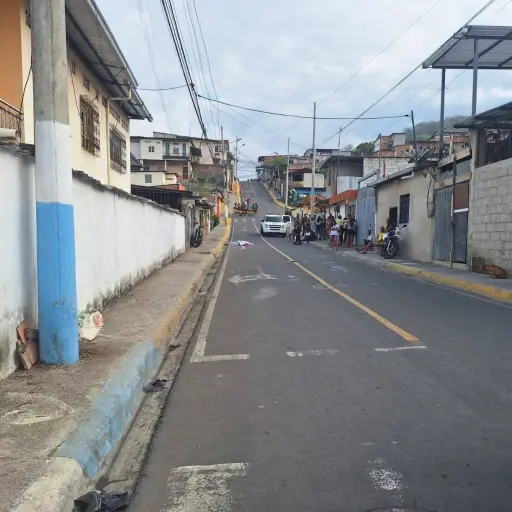 Asesinan a un hombre en las inmediaciones de una escuela en San Pablo de Portoviejo