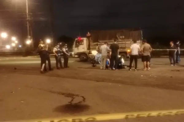 Santo Domingo joven murió tras aparatoso accidente en el redondel de la Orangine