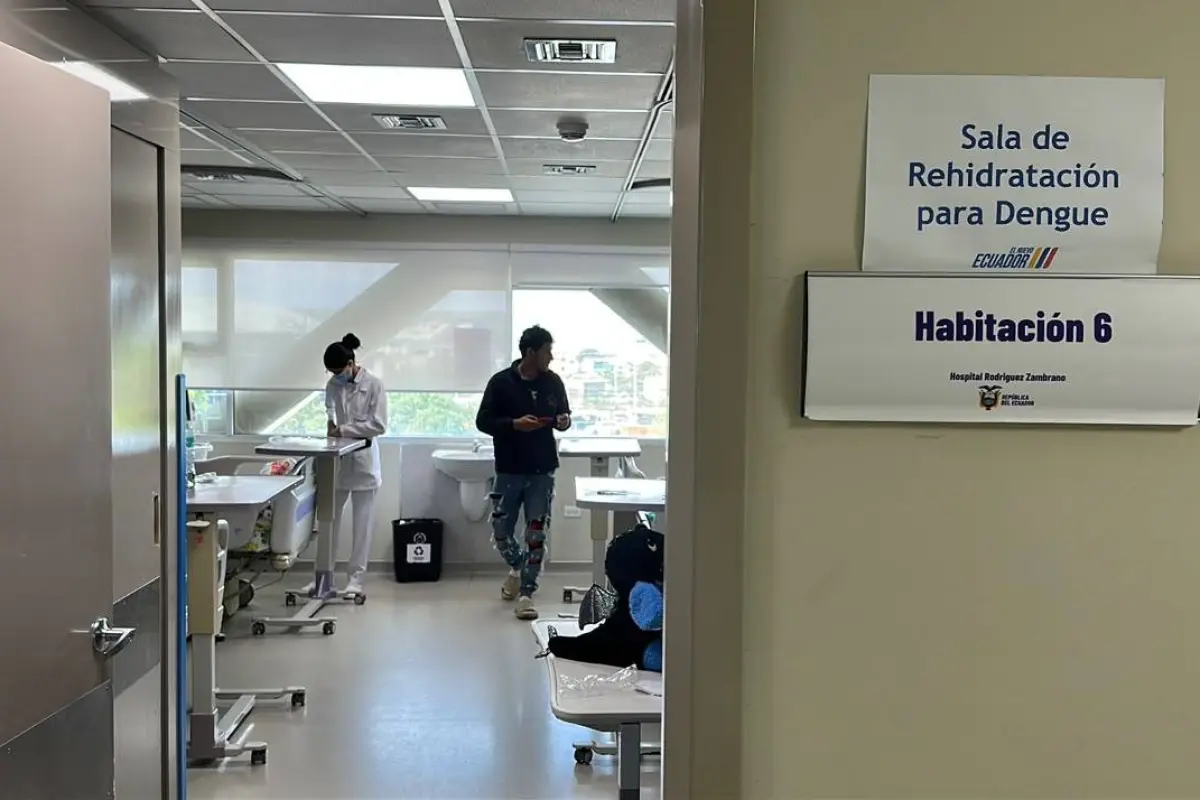 Siete pacientes evolucionaron a dengue grave en el Hospital Rodríguez Zambrano, sin registro de fallecidos