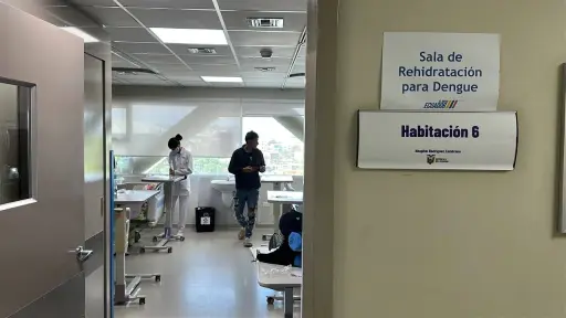 Hospital Rafael Rodríguez Zambrano de Manta, confirma 120 casos de dengue con signos de alarma durante 2026