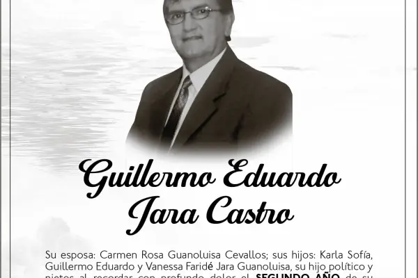 MISA GUILLERMO JARA CASTRO ,Medios Ediasa