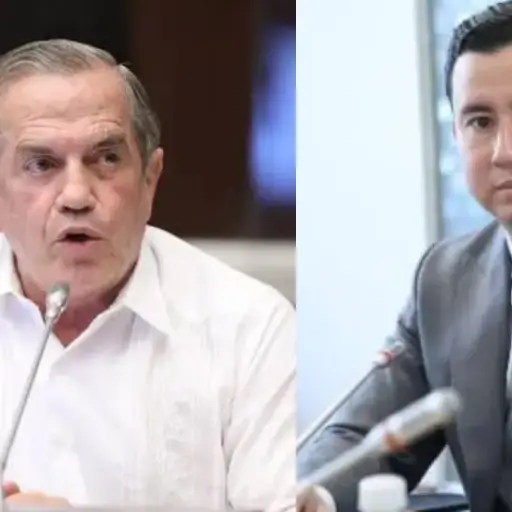 Cruce verbal entre asambleístas Ferdinan Álvarez y Ricardo Patiño en Comisión de Fiscalización