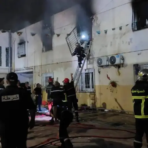 Mueren once niños a causa de un incendio en un orfanato en la capital de Argelia