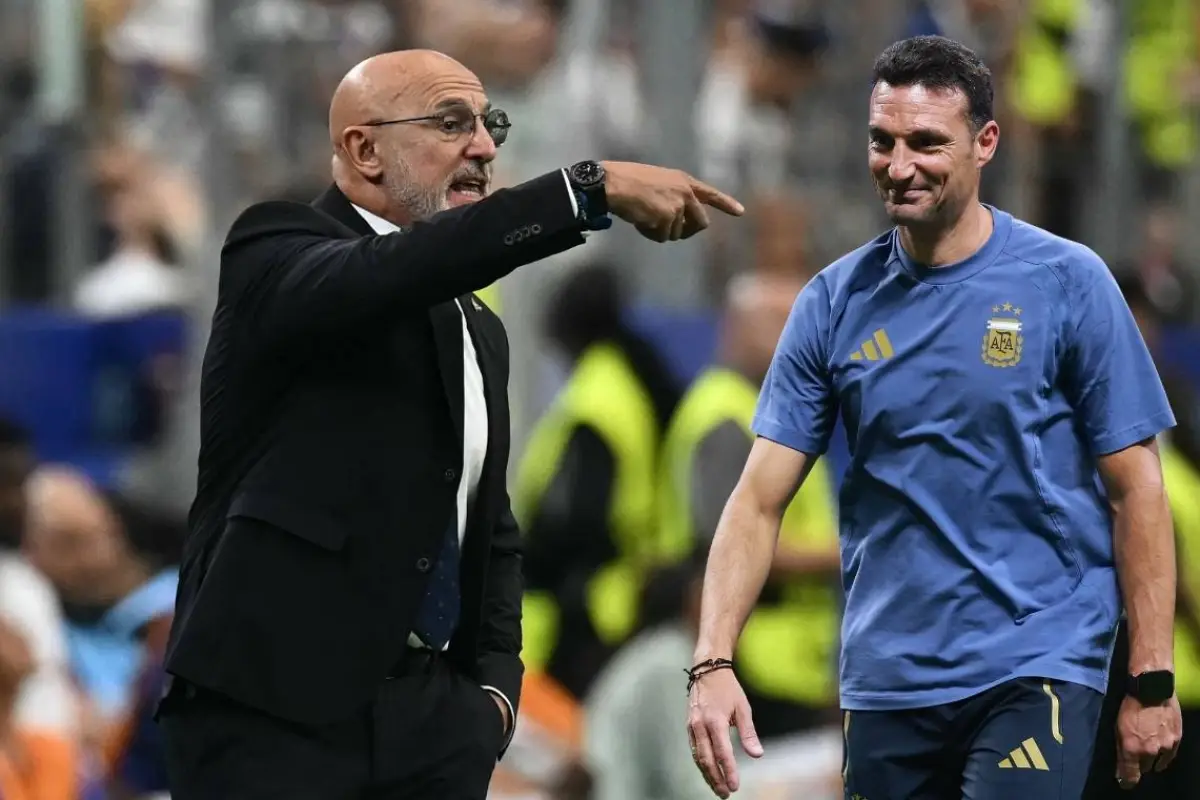 Luis De la Fuente, DT de España se medirá a Lionel Scaloni, de Argentina