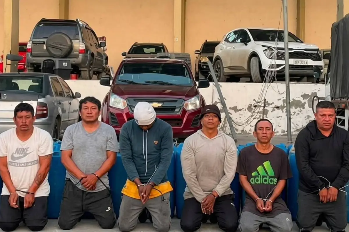 De los seis detenidos, cinco son manabitas y uno es de la provincia del Guayas.