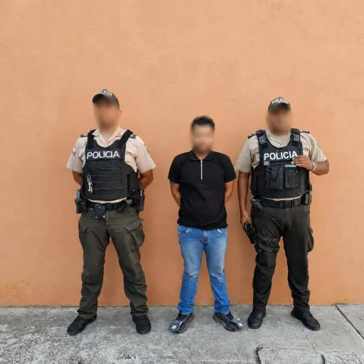Policía recupera camioneta robada y aprehende a un sospechoso tras persecución en Manta