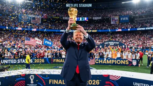 Donald Trump asistirá a la final del Mundial entre España y Argentina