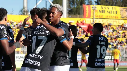 Independiente del Valle goleó a Aucas y consolidó su liderato absoluto en la Liga Ecuabet