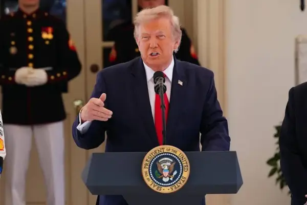 Donald Trump, presidente de Estados Unidos se refirió alas situaciones de Cuba y Venezuela. ,Foto: Agencias