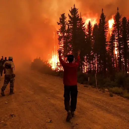 El humo de los incendios forestales cubre regiones de Canadá mientras continúan las emergencias