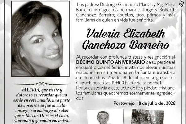 MISA VALERIA ELIZABETH GANCHOZO BARREIRO ,Medios Ediasa