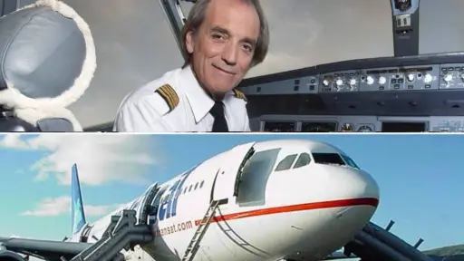 El piloto que salvó a 306 pasajeros en el Atlántico mientras volaba un avión a once kilómetros de altura