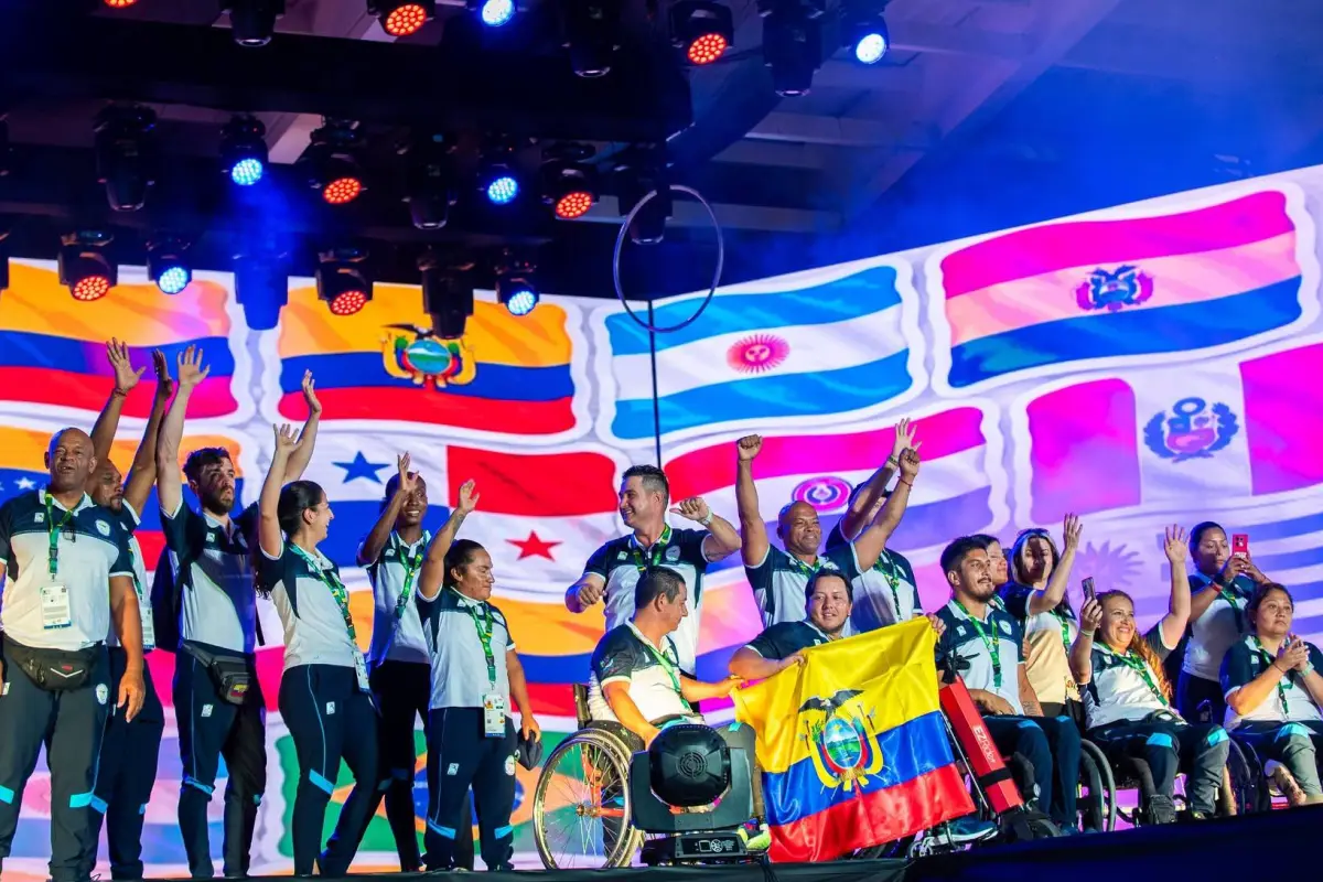Ecuador logró 23 medallas en los Juegos de Paratletismo en Colombia.