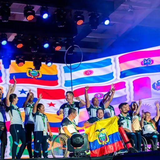 Kiara Rodríguez conquista tres medallas de oro y Ecuador finaliza en el séptimo lugar en los Juegos Parasuramericanos