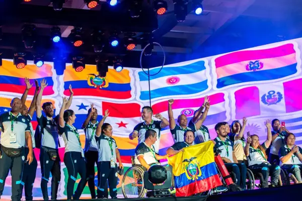 Ecuador logró 23 medallas en los Juegos de Paratletismo en Colombia.
