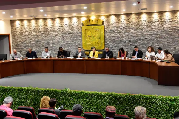 En la sesión del concejo municipal del jueves 17 de julio, Pincay no participó y delegó a la vicealcaldesa María Isabel Guillén. ,El Diario