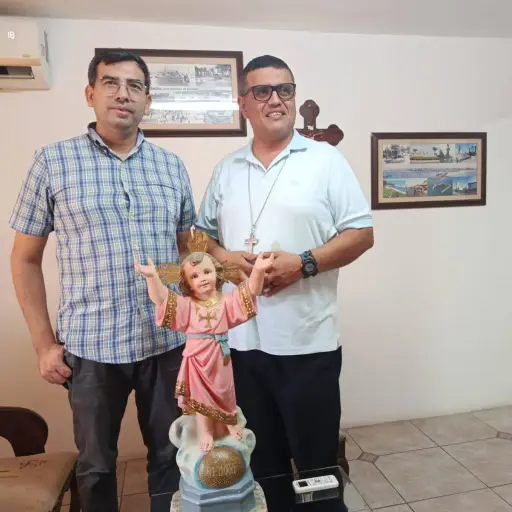 Reconstrucción de la capilla y fervor popular marcan julio en la Parroquia Divino Niño Jesús