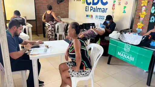 Brigadas médicas del Consejo Provincial regresan al CDC El Palmar con atención gratuita