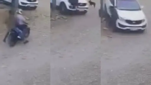 Conductor evita un presunto secuestro tras embestir a un sospechoso en Quinindé