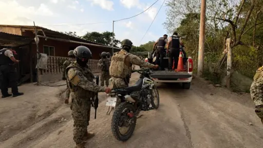 Fuerzas Armadas desmantelan red de delincuencia en Charapotó