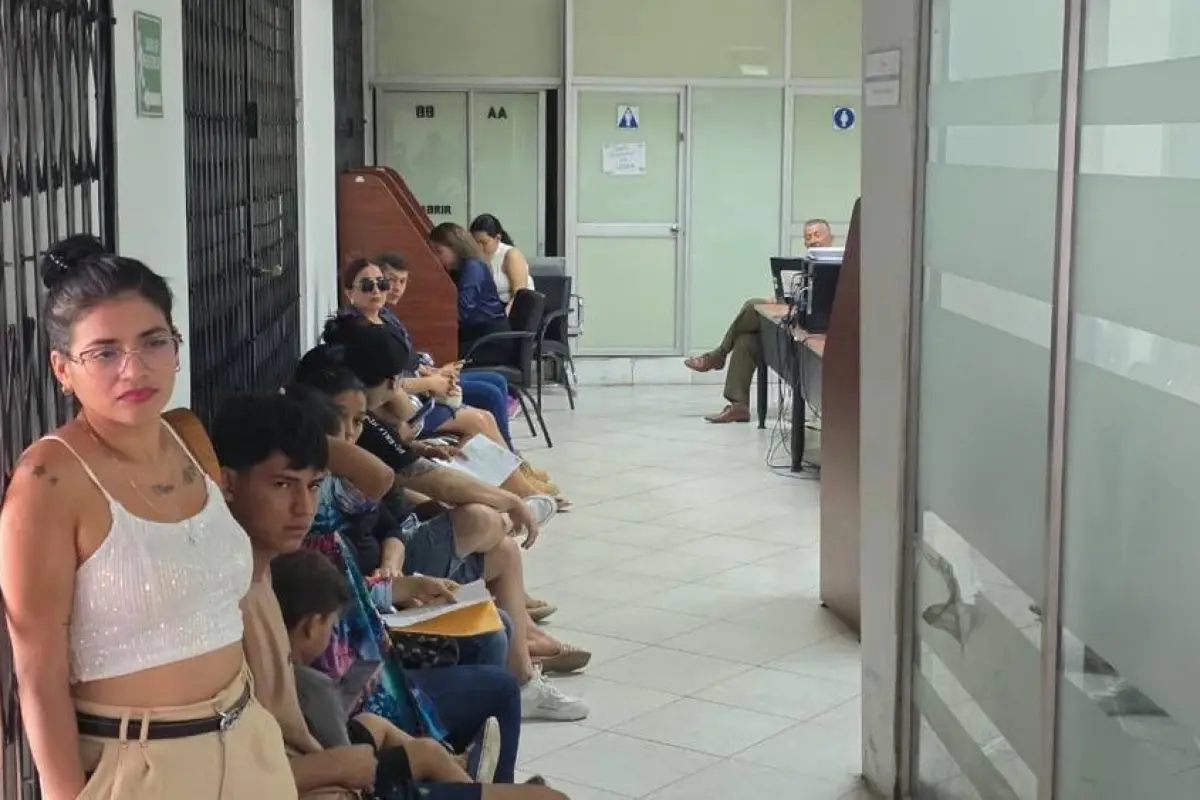Las ventanillas de las unidades judiciales civiles de Portoviejo siguen funcionando en un local arrendado con limitaciones.