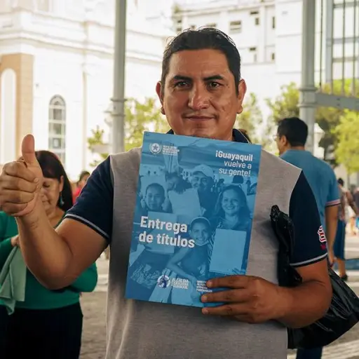 Guayaquil entregará 820 títulos de propiedad durante julio como parte de su proceso de regularización territorial