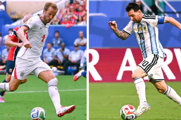 De Ingaterra vs Argentina saldrá el finalista que se medirá a España. ,ROBERTO SCHMIDT / AFP