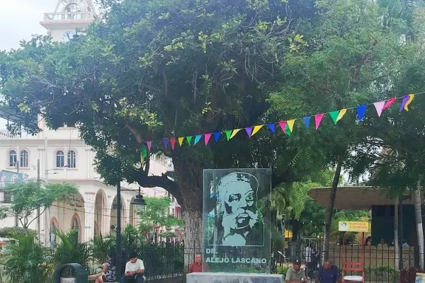 El homenaje al doctor Alejo Lascano se realizará en el parque central ,Cortesía