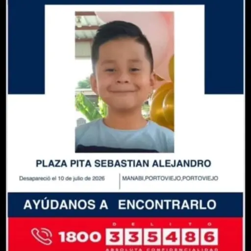 Se intensifica la búsqueda de un menor desaparecido en Portoviejo 