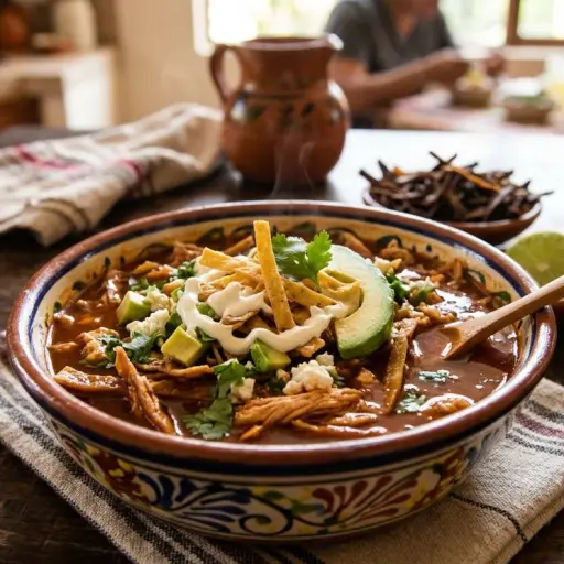 Con el toque mexicano: Cómo preparar sopa de tortilla casera en menos de 20 minutos