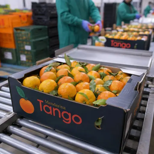 Imbabura inicia exportación de mandarina tango a Estados Unidos con seis envíos previstos