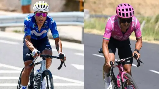 Richard Carapaz y Jefferson Cepeda completan la etapa más rápida en la historia del Tour de Francia