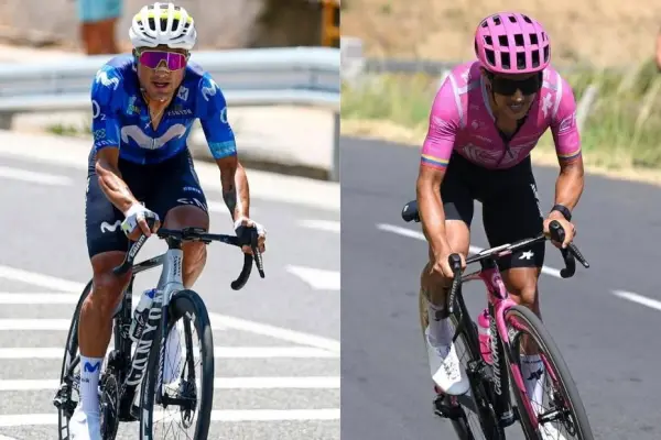 Richard Carapaz y Jefferson Cepeda completan la etapa más rápida en la historia del Tour de Francia