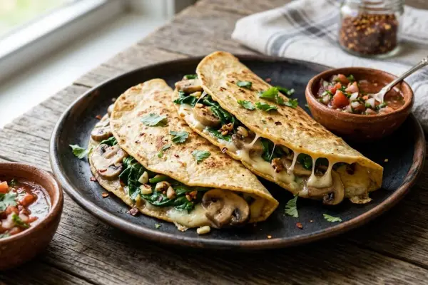 Estas quesadillas son una opción rápida de innovar tus cenas. 
