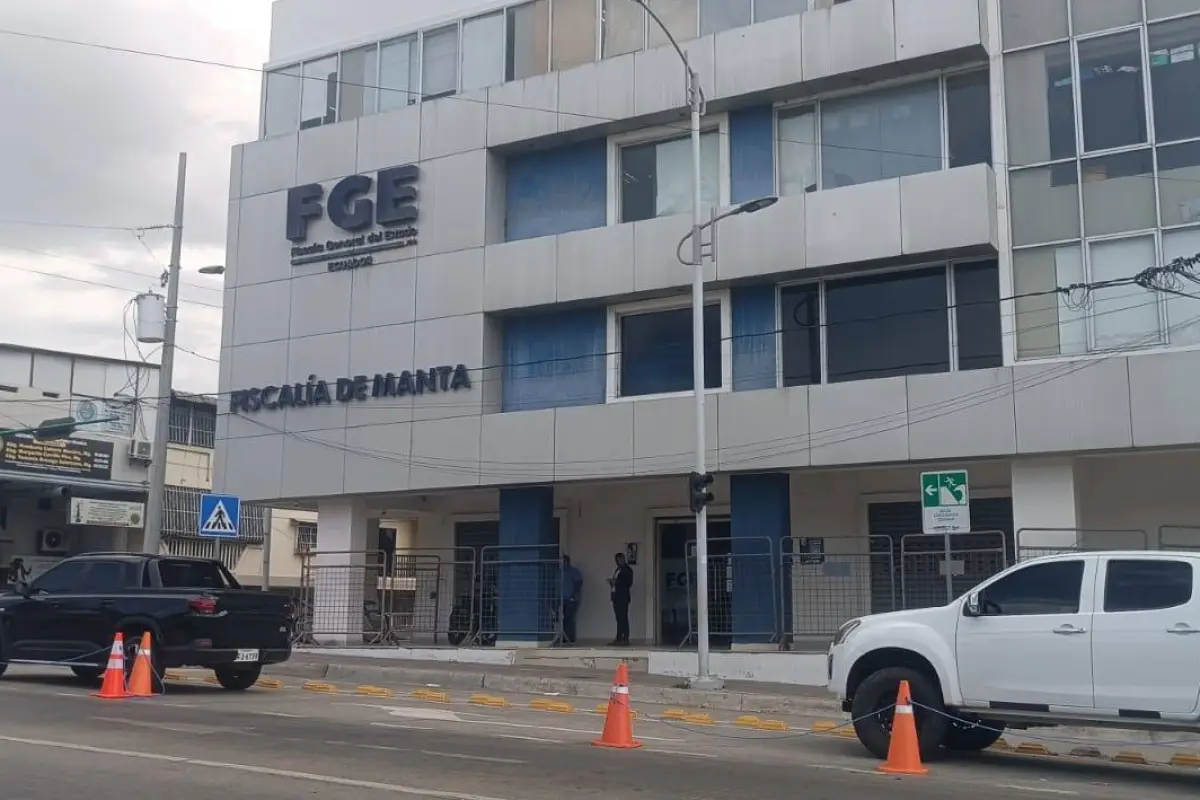 En la Fiscalía de Manta, más del 90 % de las audiencias se realizan de manera telemática.