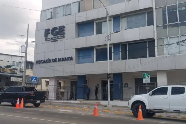 En la Fiscalía de Manta, más del 90 % de las audiencias se realizan de manera telemática.