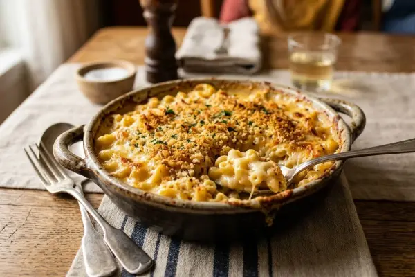 El Mac and Cheese casero es una opción rápida para tus cenas. 